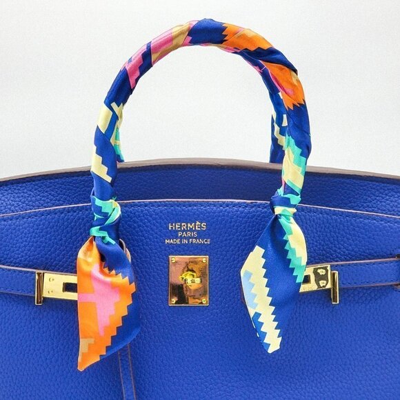 Skinny Scarf | Hand Bag, Neck Scarf (2 pieces) - Color Set #7 / Brand NEW - Picture 5 of 13